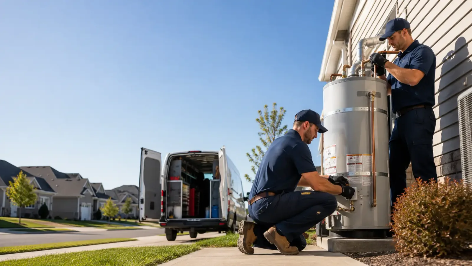 Water Heater Installation in Lake Station, IN